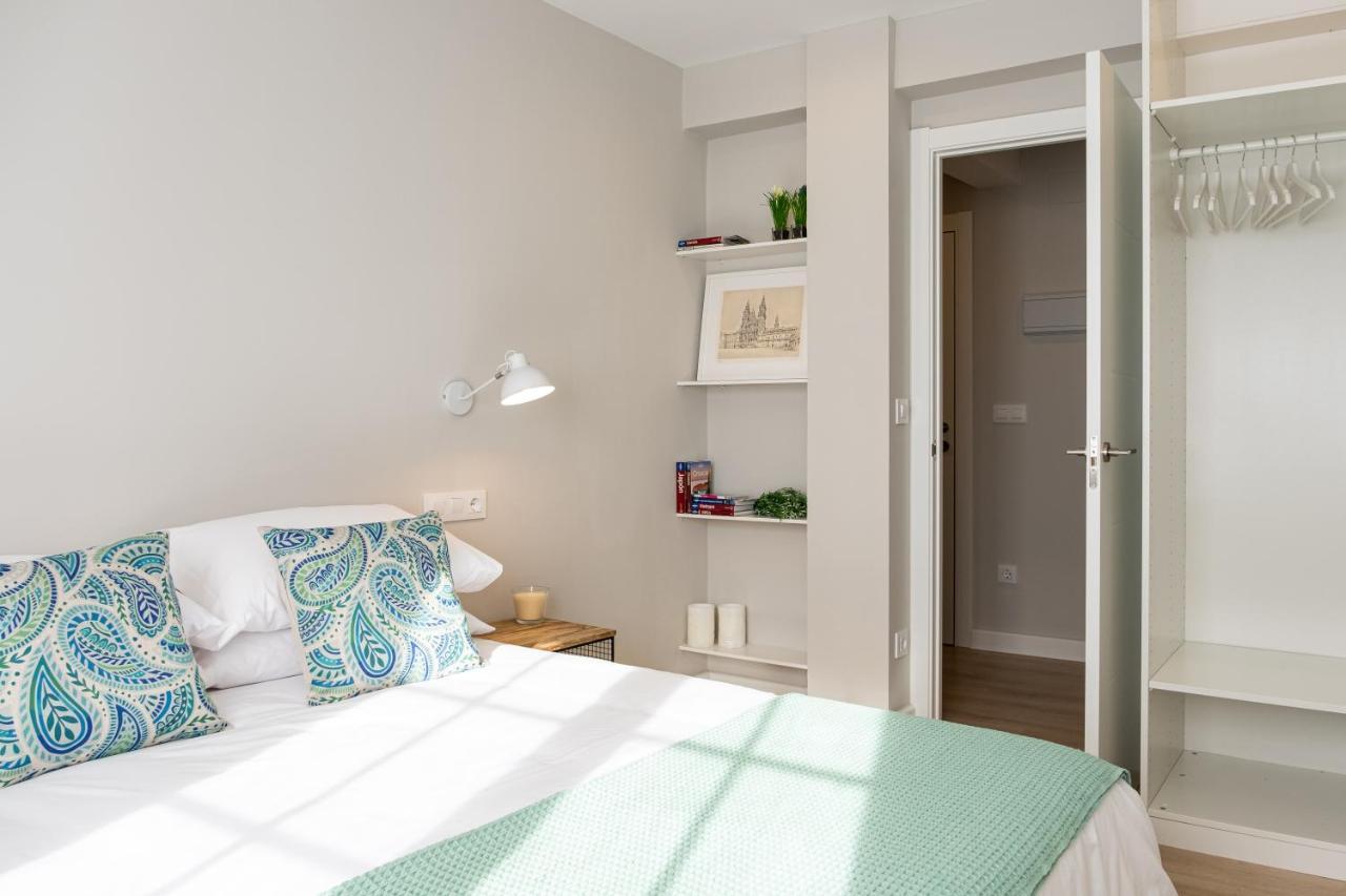 Apartamento De Diseno Centrico Con Terraza Espectacular Santiago de Compostela Exterior foto