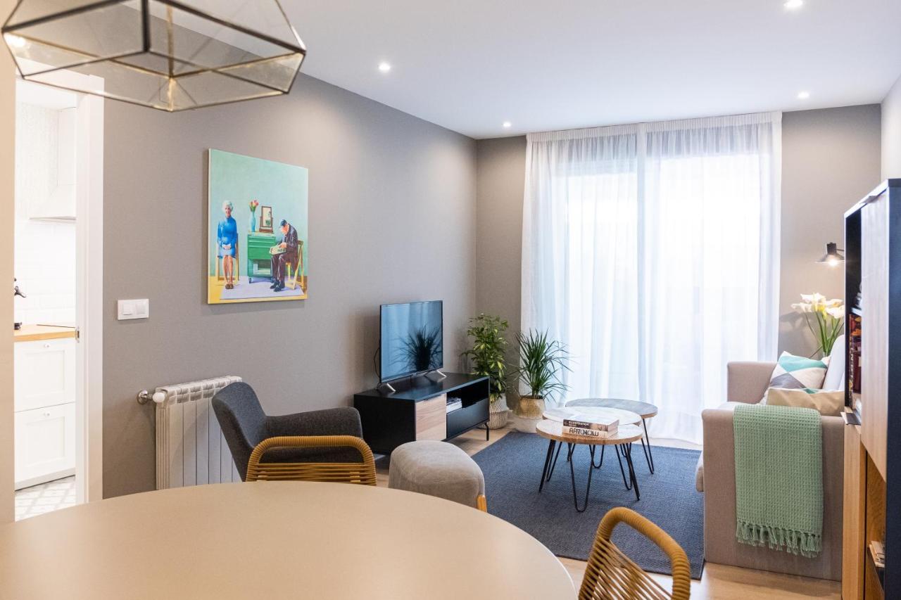 Apartamento De Diseno Centrico Con Terraza Espectacular Santiago de Compostela Exterior foto