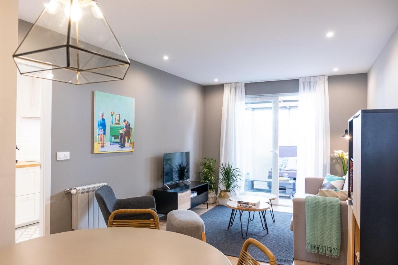 Apartamento De Diseno Centrico Con Terraza Espectacular Santiago de Compostela Exterior foto
